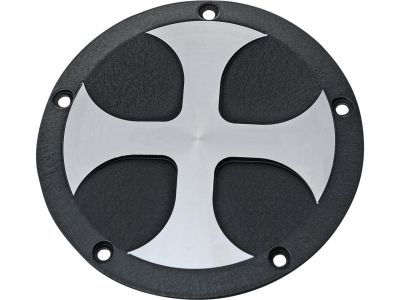 652988 - Thunderbike Cross Clutch Cover 5-hole Bi-Color Anodized