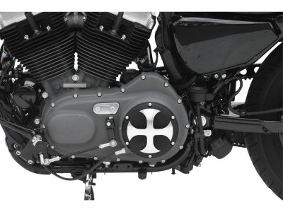 652990 - Thunderbike Cross Clutch Cover 6-hole Bi-Color Anodized