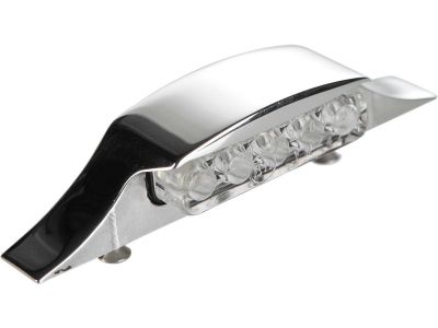 653051 - Thunderbike Down and Inside LED License Plate Light Aluminium Polished