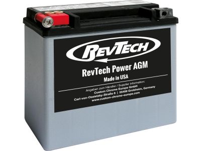 656128 - RevTech ETX14L Power Batterie AGM, 220 A, 12.0 Ah