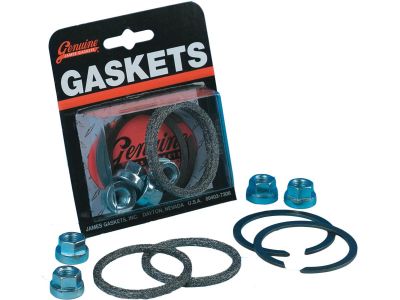 667101 - JAMES Exhaust Mounting Gasket Kit Knitted Wire Gaskets and Flange Nuts Kit 1