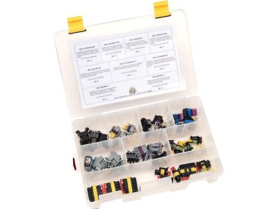 670872 - NAMZ Dephi and AMP Component Connector Builders Kit Black Gray