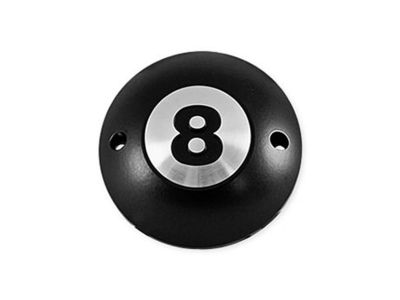 681812 - HKC Point Cover 8-Ball, 2-hole Black Satin
