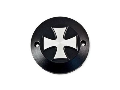 682111 - HKC Point Cover Iron Cross, 2-hole Polished