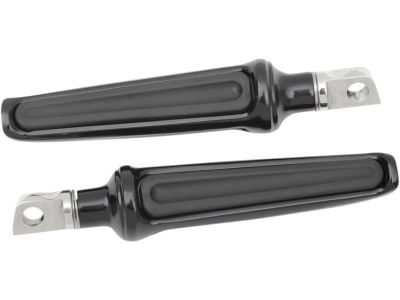 684213 - PM Contour Rider and Passenger Foot Pegs Black, Anodized