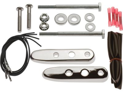 688139 - CCE Rear Turn Signal Relocation Kit for Sportster Chrome
