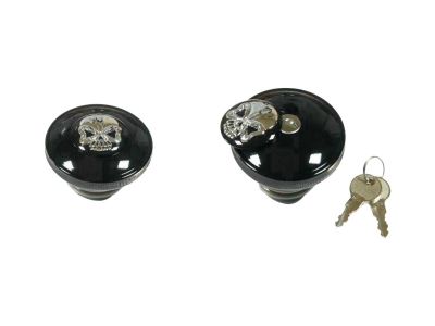 688700 - CCE Skull Lockable Gas Cap Right side cap only (Vented) Black