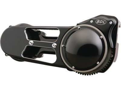 697131 - BDL 2 Inch Open Belt Drive 52 Tooth Front/69 Tooth Rear, 142 Tooth 2" Belt Black Anodized