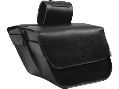 7331203 - WILLIE MAX Raptor Throw Over Saddlebags Compact, 12" x 9" x 5" Black