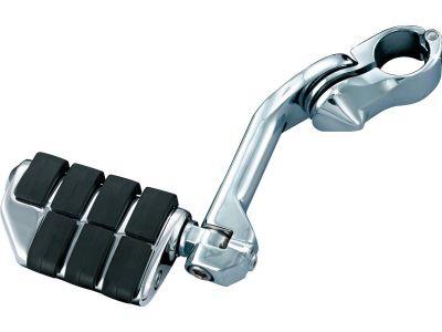 774529 - Küryakyn Tour-Tech Cruise Mounts with Heavy Duty Quick Clamps and Offset Arm Long Arm, Dually ISO Pegs Chrome