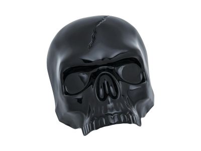 775731 - Küryakyn Skull Horn Covers Black Gloss
