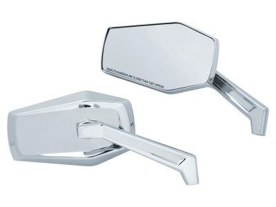 775918 - Küryakyn Hex Mirrors Chrome