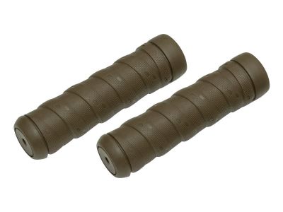 776591 - Küryakyn Classic Wrap Grips Brown 1" Throttle By Wire Throttle Cables
