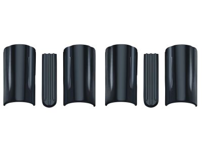 777143 - Küryakyn Upper Fork Slider Cover Black Gloss