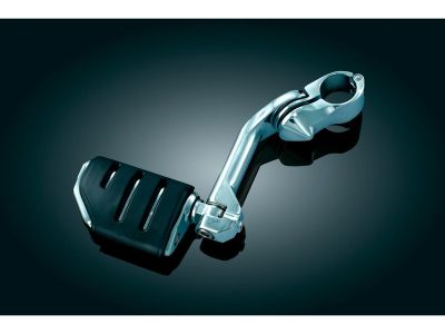 777586 - Küryakyn Tour-Tech Cruise Mounts with Heavy Duty Quick Clamps and Offset Arm Long Arm, Tridend Dually ISO Pegs Chrome