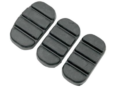 778081 - Küryakyn ISO Brake Pedal Pad Replacement Rubber Black