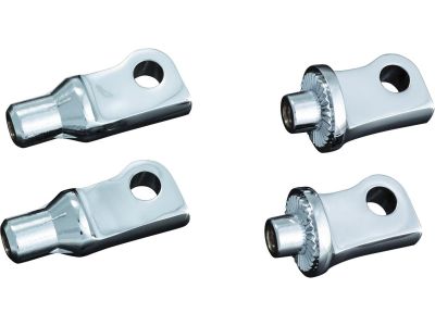 778884 - Küryakyn Splined Peg Adapters Chrome