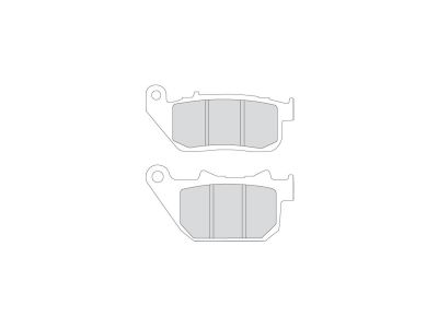 8009048 - Motor Factory Sintered Replacement Brake Pads Sinter Rear