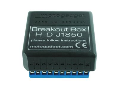 888366 - motogadget msp Breakout Box J1850 Twin Cam Breakout Box