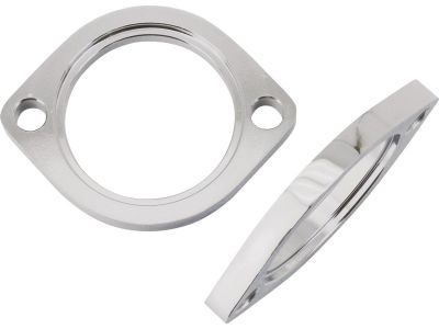 890371 - CCE Exhaust Flange and Retaining Ring Kit Polished