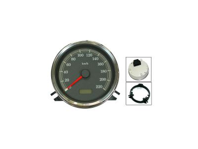 890386 - CCE OE-Style Speedometer Scale: 220 km/h; Scale Color: black Black 114.3 mm