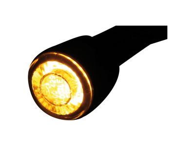 890759 - HIGHSIDER Apollo LED Turn Signal Diameter(mm): 22 , Depth(mm): 13, Approved for front and rear installation Black Smoke LED
