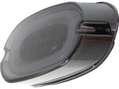 890766 - SHIN YO Flat OEM-Style LED Taillight Black reflector Black LED