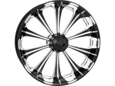 891619 - PM Revel Wheel Front, 23 X 3.5, Platinum Cut Contrast Cut Platinum 23" 3,50" ABS Single Flange Front