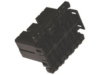 893140 - NAMZ AMP Multilock Connector Housing 12-Wire Plug Black