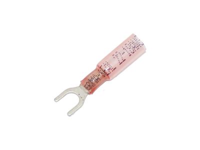 893278 - NAMZ 0,7-1,2 mm Heat Sealable Fork Terminal Pink