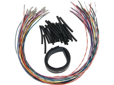 893334 - NAMZ Cut and Solder Handlebar Switch Wire Extensions 24 Wires 24"