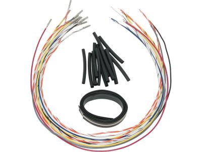 893335 - NAMZ Cut and Solder Handlebar Switch Wire Extensions 12 Wires 24"