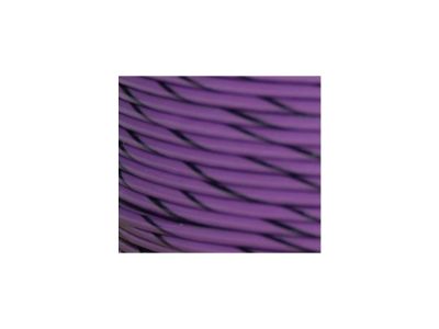 893399 - NAMZ OEM Colored 1mm Wire Spools Violet, Black Stripe