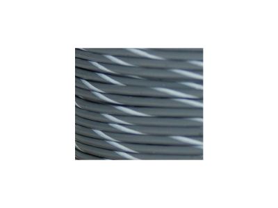 893403 - NAMZ OEM Colored 1mm Wire Spools Gray, White Stripe