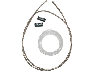 893426 - NAMZ Regulator Harness "DIY" Kit Fits All Ignitions. (1) Stainless Braid, (1) Clear Heat Shrink. Ignition Wiring Cover