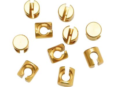 893714 - Barnett Cable Ends Slotted ferrules for throttle/idle cables, outer diameter 0.250" Pack 10