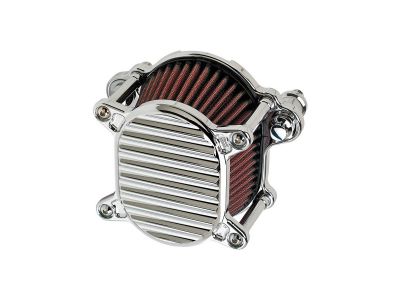 893938 - Joker Machine Omega Finned Air Cleaner Chrome