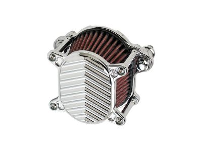 893945 - Joker Machine Omega V-Fin Air Cleaner Chrome