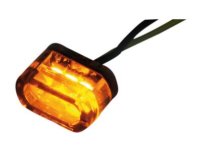 894436 - SHIN YO Module 2 LED Turn Signal Height(mm): 8,5 , Width(mm): 15,5 , Depth(mm): 11 , Approved for horizontal installation Smoke LED