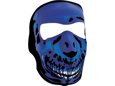 894452 - ZANheadgear Chrome Skull Neoprene Full Face Mask | One Size Fits All