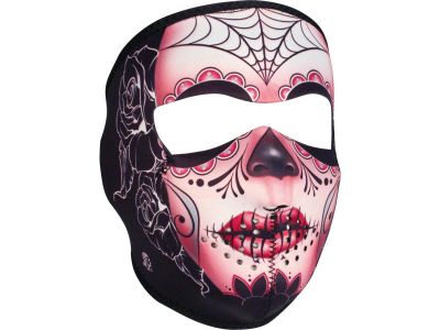 894457 - ZANheadgear Sugar Skull Neoprene Full Face Mask | One Size Fits All