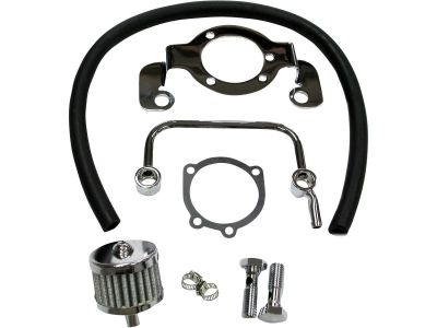 894871 - CCE Breather Kit with Mounting Bracket Chrome