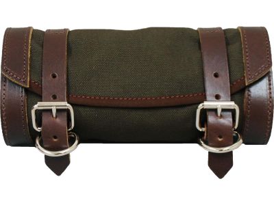 895054 - La Rosa Canvas Tool Bag Brown Army Green
