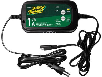 895140 - Battery Tender 1.25 Amp, 6/12V Dual Select, Lead Acid/Lithium Battery Charger 1.25A