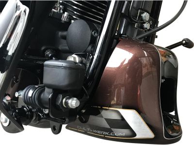 895500 - CULT WERK Racing Frame Cover for Softail Models Frame Cover Ready to Paint