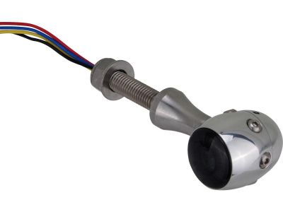 895695 - HKC Retro LED Turn Signal/Taillight/Brake Light V2A Polished stem Aluminium Polished Aluminium Polished Smoke