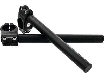 895913 - RSD Clip-On Handlebar For 39mm Fork Tubes Dimpled Black Ops 1"