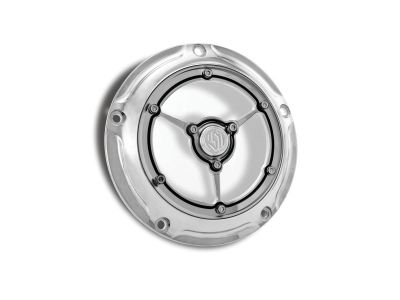 895919 - RSD Clarity Derby Cover 5-hole Chrome