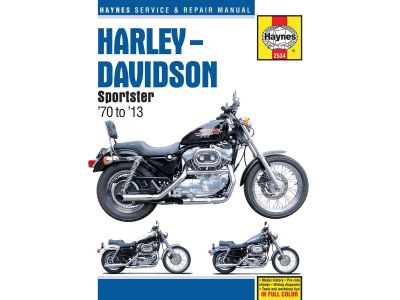 899567 - HAYNES Reparaturhandbuch For Sportsters XL, XLH, XLCH, XLS and XLX with 883/1000/1100 and 1200 engines (70-13)