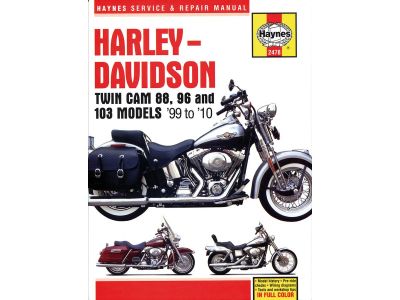 899568 - HAYNES Reparaturhandbuch For Twin Cam 88 covering Softail (00-10), Dyna Glide (99-10), and Electra Glide/Road King and Road Glide (99-10)